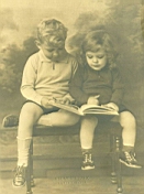 Lima 002.jpg: 1929? - Great Uncle Jack 7, Grandpa Bill 2 1/2 